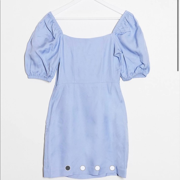 Paris Atelier & Other Stories mini dress in blue - Picture 1 of 6